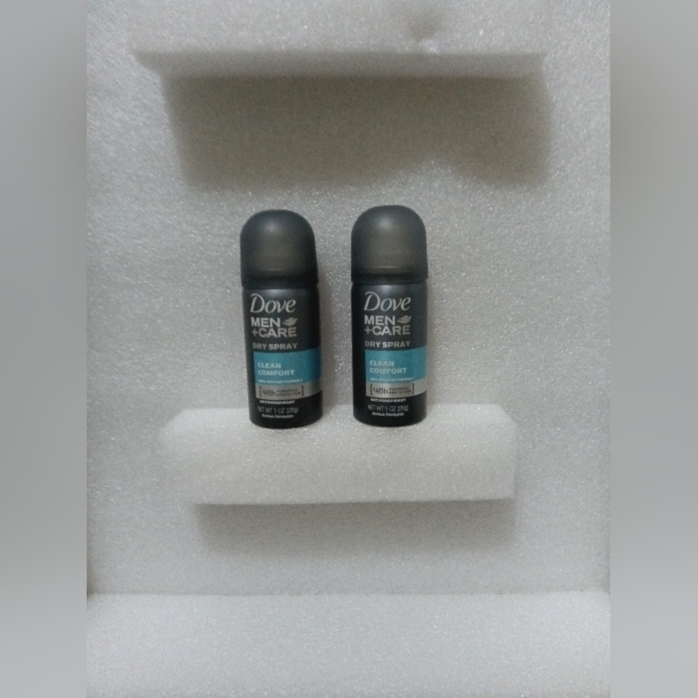 Men+Care Clean Comfort Dry Spray Deodorant - Black and Blue
